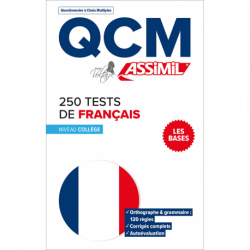 250 tests de français - Niveau collège - Les bases