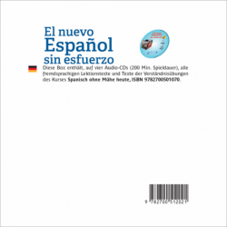 El nuevo español sin esfuerzo (Spanish audio CD)
