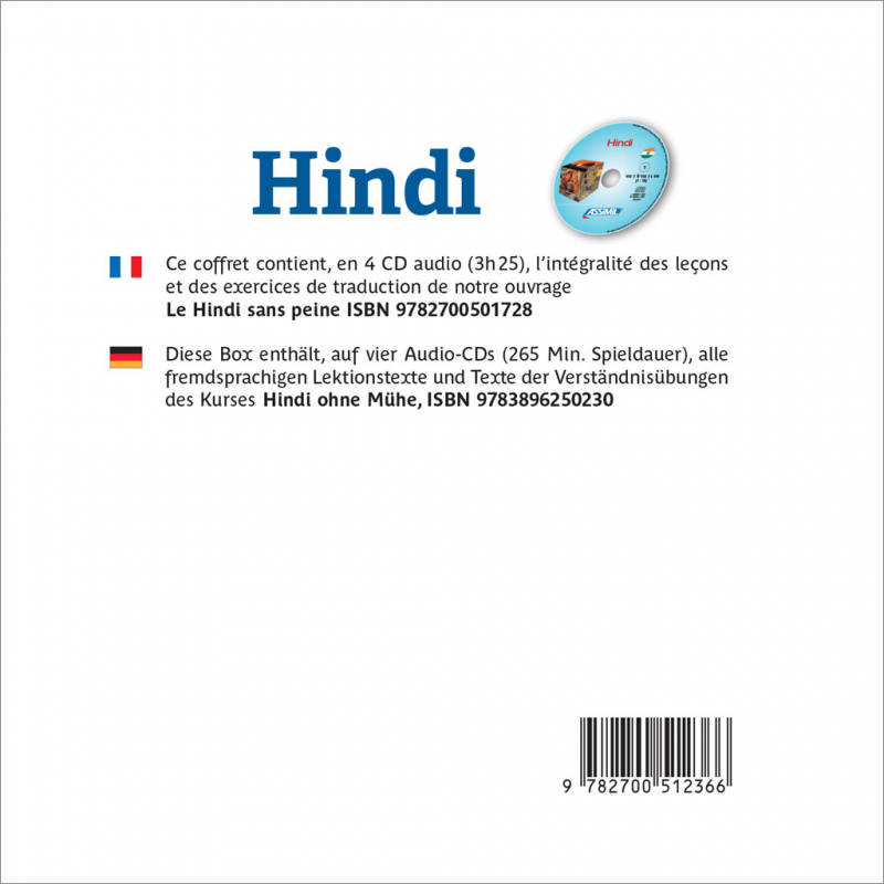 Leçons Audio De Hindi Assimil - 