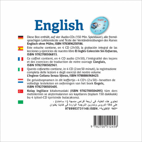 English (CD audio inglés)