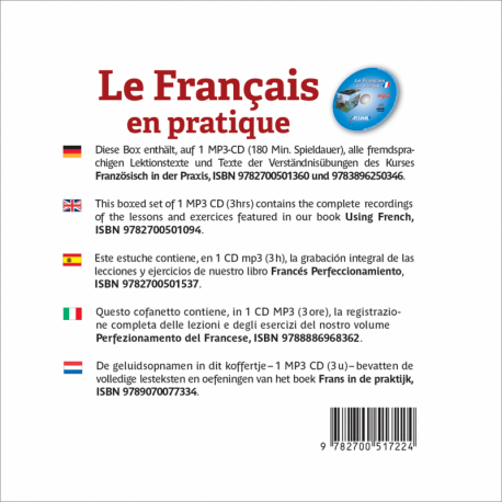 Le Français en pratique (Using French mp3 CD)
