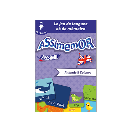 Mes premiers mots anglais : Animals and Colours (enhanced ebook)