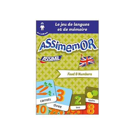 Mes premiers mots anglais : Food and Numbers (enhanced ebook)