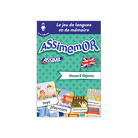 Mes premiers mots anglais : House and Objects (libro digital enriquecido)