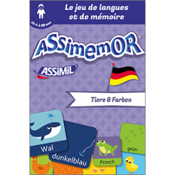 Mes premiers mots allemands : Tiere und Farben (enhanced ebook)