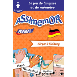 Mes premiers mots allemands : Körper und Kleidung (libro digital enriquecido)