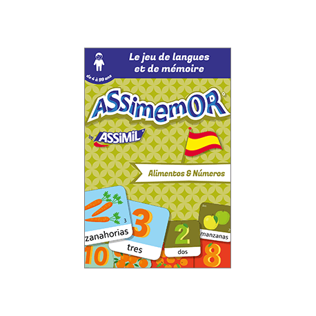 Mes premiers mots espagnols : Alimentos y Números (libro digital enriquecido)