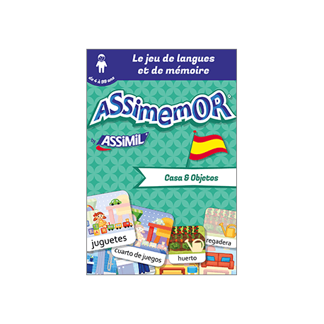 Mes premiers mots espagnols : Casa y Objetos (libro digital enriquecido)