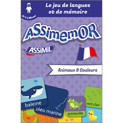 Mes premiers mots français : Animaux et Couleurs (livre numérique enrichi)