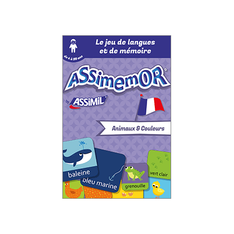 Mes premiers mots français : Animaux et Couleurs (livre numérique enrichi)