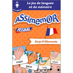 Mes premiers mots français : Corps et Vêtements (livre numérique enrichi)