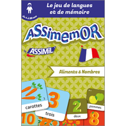 Mes premiers mots français : Aliments et Nombres (livre numérique enrichi)