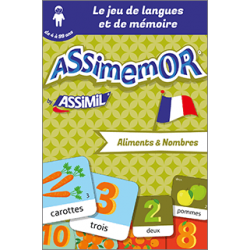 Mes premiers mots français : Aliments et Nombres (enhanced ebook)