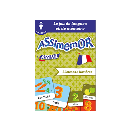 Mes premiers mots français : Aliments et Nombres (enhanced ebook)
