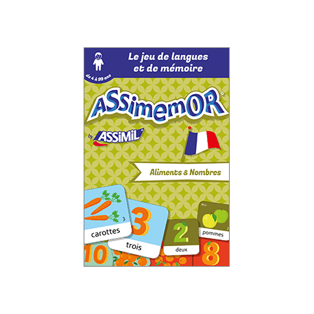 Mes premiers mots français : Aliments et Nombres (livre numérique enrichi)