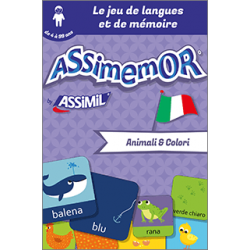 Mes premiers mots italiens : Animali e Colori (livre numérique enrichi)