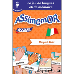 Mes premiers mots italiens : Corpo e Abiti (libro digital enriquecido)