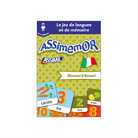 Mes premiers mots italiens : Alimenti e Numeri (enhanced ebook)
