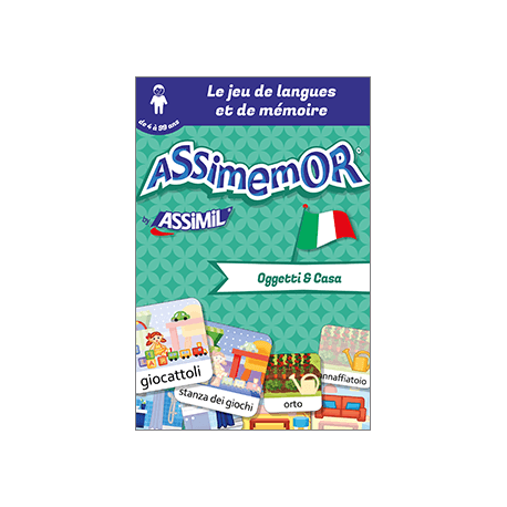 Mes premiers mots italiens : Oggetti e Casa (livre numérique enrichi)