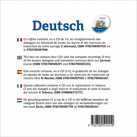 Deutsch (German audio CD) - assimil.com