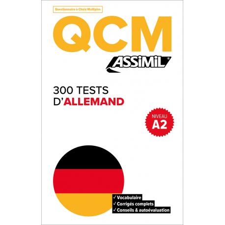 300 tests d'allemand - Niveau A2