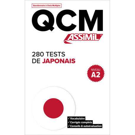 280 tests de japonais - Niveau A2