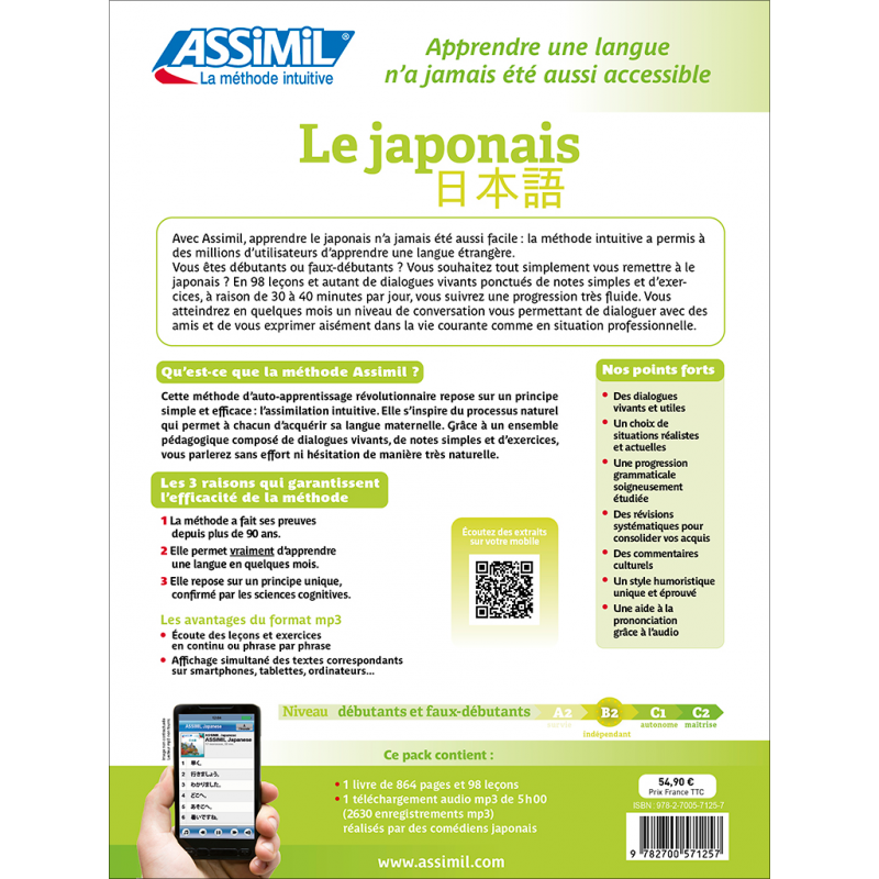 Le japonais, apprendre le japonais – Assimil