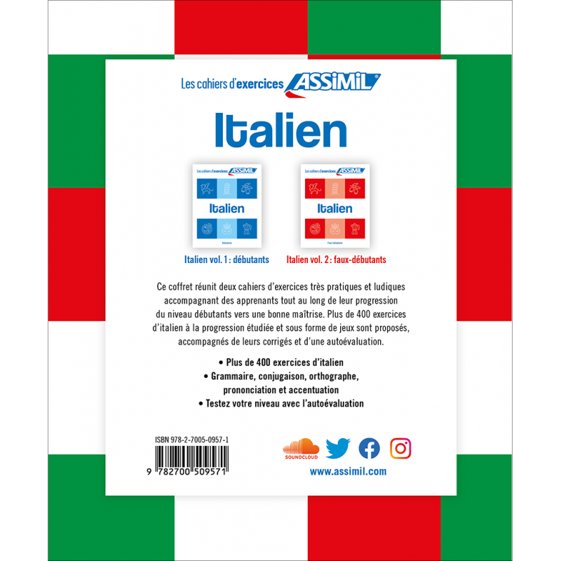 Coffret Collector Italien Débutants & Faux-débutants 