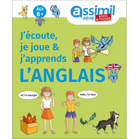 J'écoute, je joue & j'apprends l'anglais